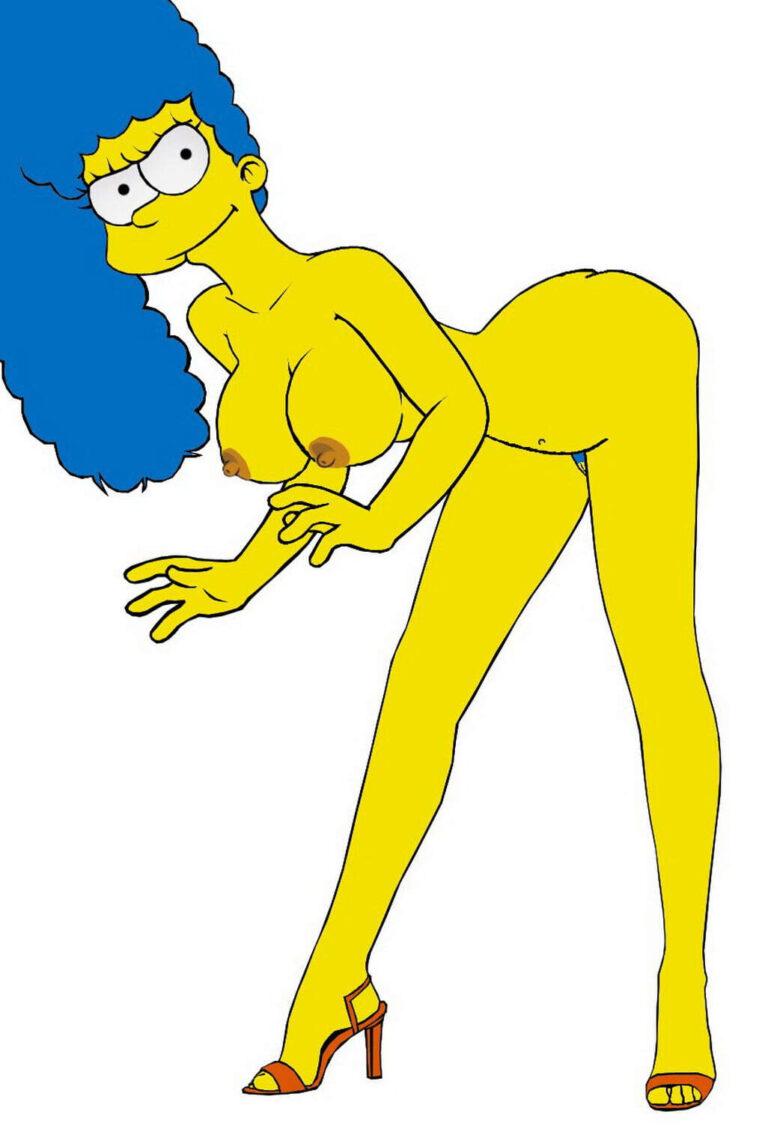 Marge Simpson Pubic Hair Feet Heels Milf Big Breast Legs Tits