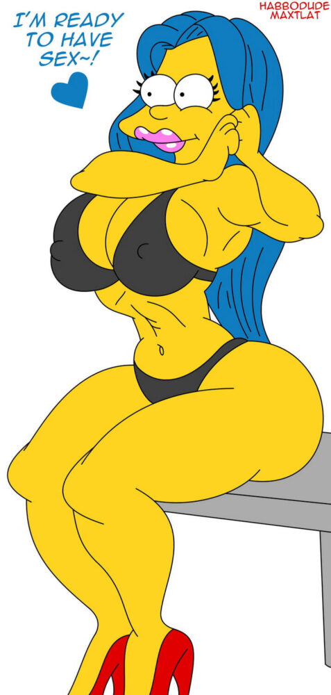 Marge Simpson Solo Milf Swimsuit Big Breast Tits